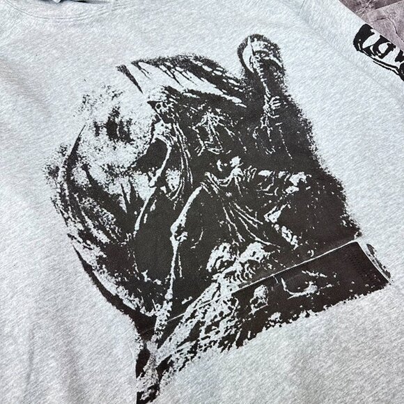 Vetements Light Grey Printed Hoodie - Picture 11 of 12